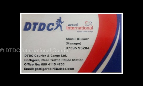 DTDC International Courier in Bilekahalli, Bangalore - 560076