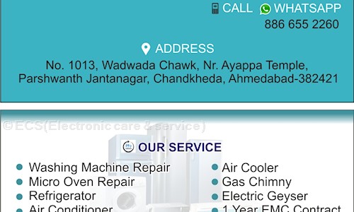 ECSElectronic care & service in Chandkheda, Ahmedabad - 382424