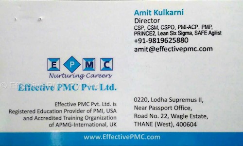 Effective PMC Pvt. Ltd. in Thane West, Mumbai - 400604