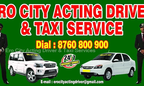 Ero City Acting Driver & Taxi Services in Veerappanchatram, Erode - 638004