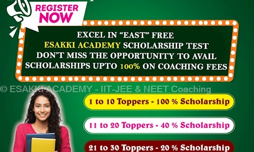 ESAKKI ACADEMY - IIT-JEE & NEET Coaching in Railway Feeder Road, Tenkasi - 627811