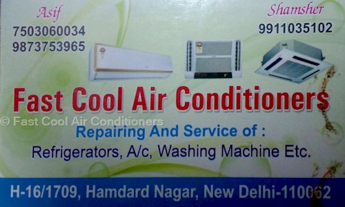 Fast Cool Air Conditioners in Sangam Vihar, Delhi - 110080