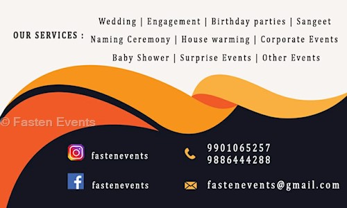 Fasten Events in Tonachikoppal Layout, Mysore - 570009
