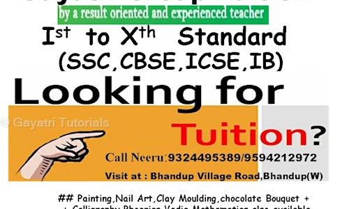 Gayatri Tutorials in Bhandup West, Mumbai - 400078