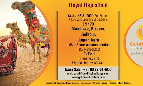 GoldFinch Holidays in Bavdhan, Pune - 411021