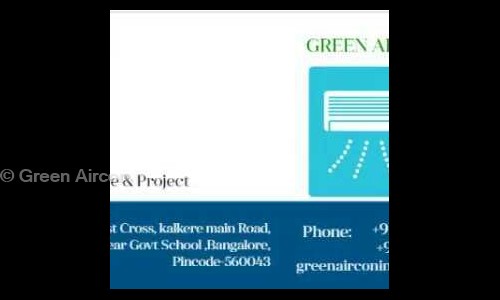 Green Aircon in Ramamurthy Nagar, Bangalore - 560043
