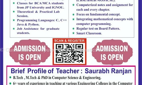 Gurukulam Computer and Mathematics Academy in Hajiyapur, Gopalganj - 841428