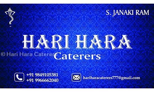 Hari Hara Caterers in Tarnaka, Hyderabad - 500007