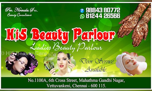 Hi5 Beauty Care in Vettuvankeni, Chennai - 600115