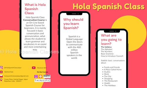 Hola Spanish Classes in Vaishali Nagar, Jaipur - 302021