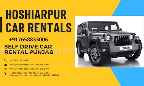 Hoshiarpur Car Rentals Self Drive Punjab in Hoshiarpur, Hoshiarpur - 146001
