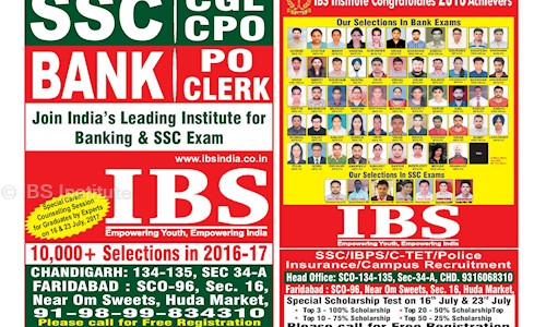 IBS Institute in Sector 16, Faridabad - 121002