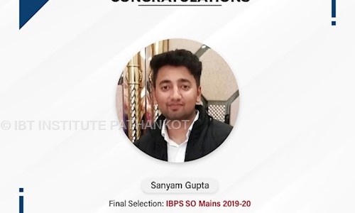 IBT INSTITUTE PATHANKOT in Dhangu Road, Pathankot - 145001