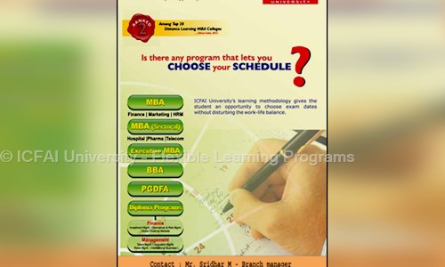 ICFAI University in Panjagutta, Hyderabad - 500082