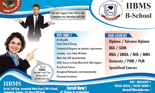 IIBMS in Vadapalani, Chennai - 600026