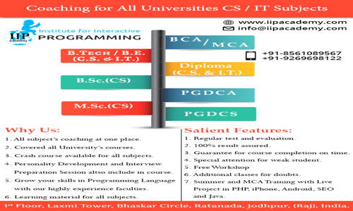 IIP Academy in Ratanada, Jodhpur - 342011