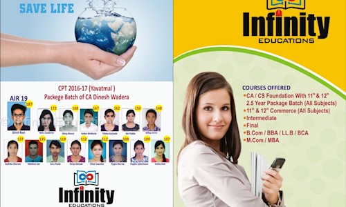 Infinity Educations in Old Gangapur Naka, Nashik - 422005