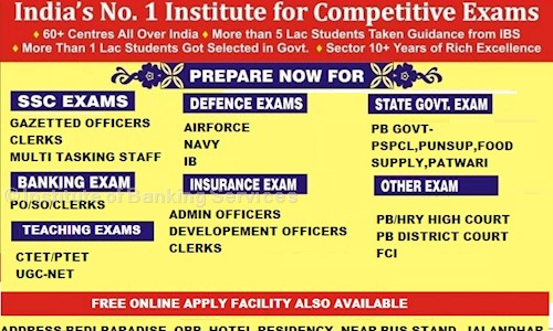 Institute of Banking Services in Jalandhar City, Jalandhar - 144001