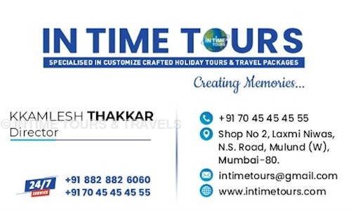 INTIME TOURS & TRAVELS in Mulund West, Mumbai - 400080