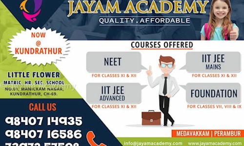Jayam Academy in Perambur, Chennai - 600011