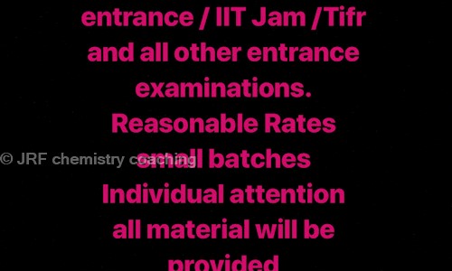 JRF chemistry coaching in Sector 34, Chandigarh - 160034