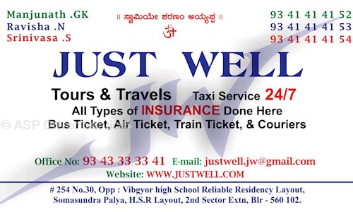 ASP Driver Services in HSR Layout, Bangalore - 560102
