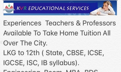 K.V.R. Educational Services in Kanuru, Vijayawada - 520007