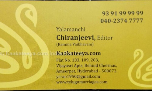 Kaakateeya.com India Pvt. Ltd.  in Ameerpet, Hyderabad - 500016