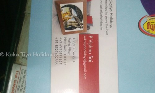 Kaka Tiya Holidays in Pushp Vihar, Delhi - 110017