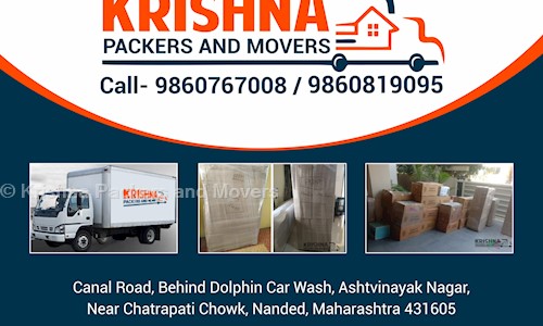 Krishna Packers and Movers in Taroda Road, Nanded - 431605