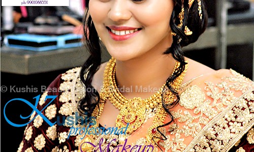 Kushis Beauty Salon & Bridal Makeup in Vijaynagar II Stage, Mysore - 570017