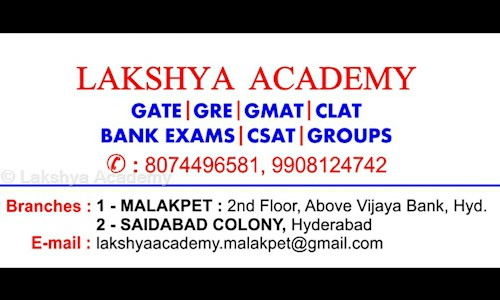 Lakshya Academy in Malakpet, Hyderabad - 500059