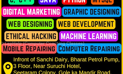 LapHelp (Computer Coaching Classes) in Gwalior City, Gwalior - 474005