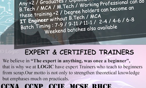 Logic in Vazhuthacaud, Trivandrum - 695014