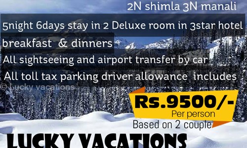 Lucky vacations in Shahdara, Delhi - 110032