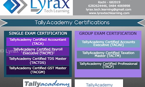 Lyrax Tech Learning in Vyttila, Cochin - 682019