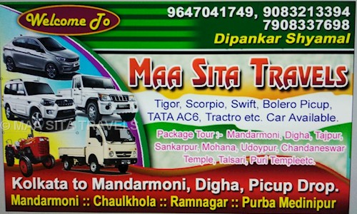 MAA SITA TRAVELS in Digha, Kolkata - 721455