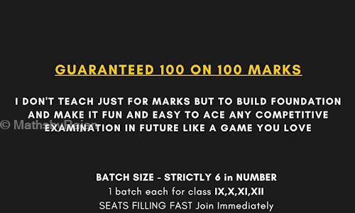 MathsbyRajan in Sector 104, Noida - 201304