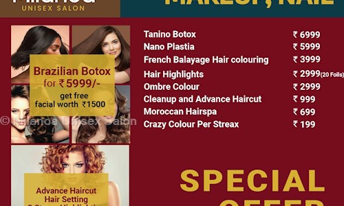 Milanoa Unisex Salon in  Kaloor, Kochi - 682017