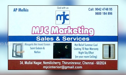 MJC Interior Decorators in Thiruninravur, Chennai - 602024