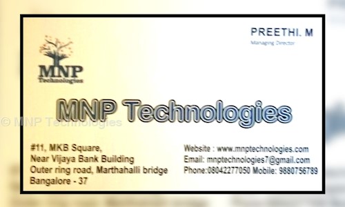 MNP Technologies in Marathahalli, Bangalore - 560037