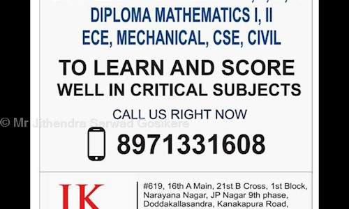 Mr Jithendra Sarwad Gosikere in Raja Rajeshwari Nagar, Bangalore - 560098