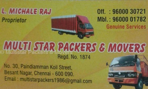 Multistar Packers & Movers