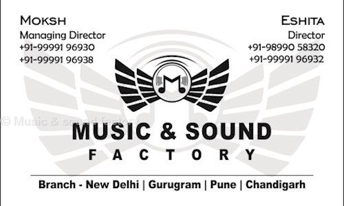 Music & sound factory in Sector 55, Gurgaon - 122022