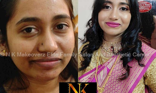 NK Makeoverz Elite Family Salon and Aesthetic Centre in  Arekere, Bangalore - 560076