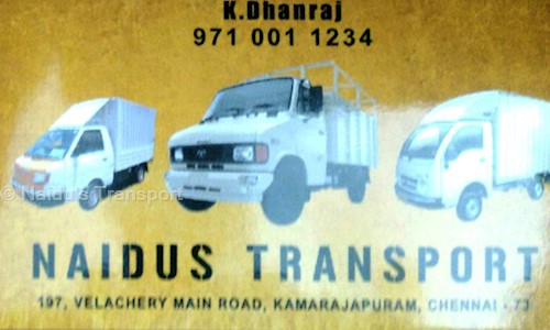 Naidu's Transport in Sembakkam, Chennai - 600073