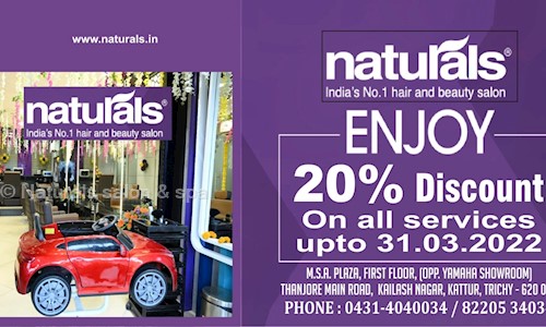 Naturals salon & spa in Kattur, Trichy - 620019