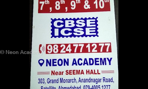 Neon Academy in Satellite, Ahmedabad - 380015