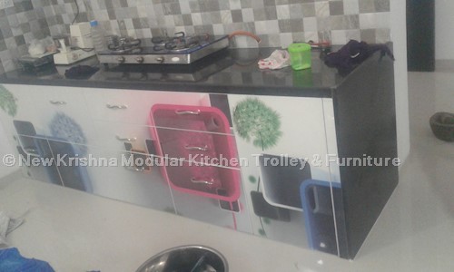 New Krishna Modular Kitchen Trolley & Furniture in Balewadi, Pune - 411045