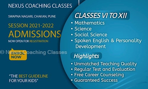Nexus Coaching Classes in Swapna Nagari, Chakan - 410501